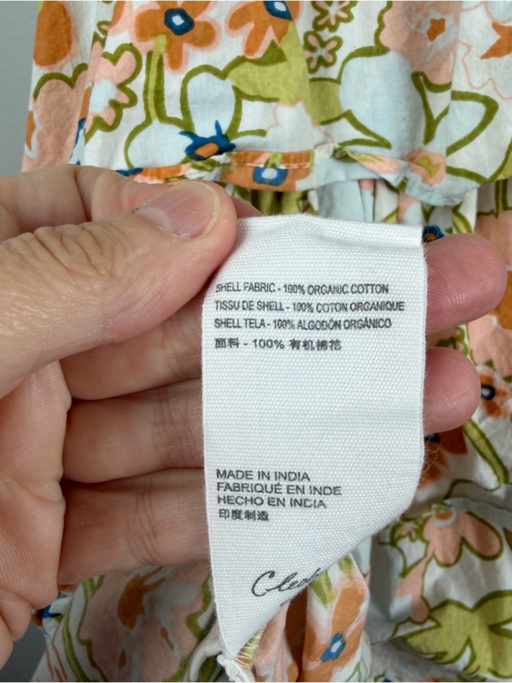 Cleobella Tamara Mini Tank Dress in Retro Floral Medium Smocked Festival Summer - Picture 11 of 11